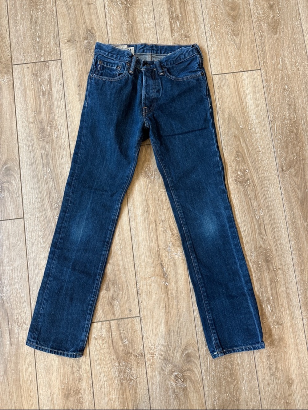 NWOT Abercrombie Kids Boy’s Button-fly Straight Jeans Size 14 Slim